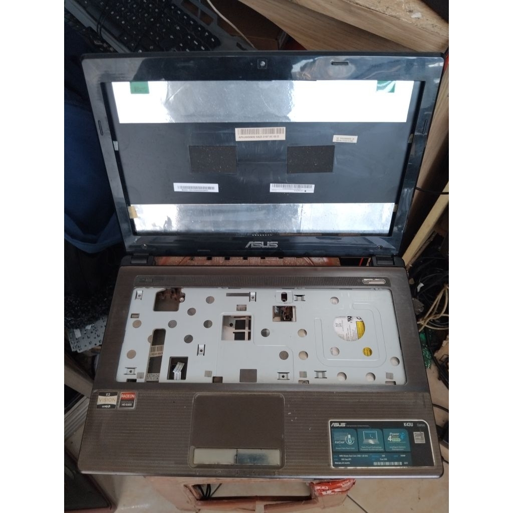 casing case asus k43u x43u fullset