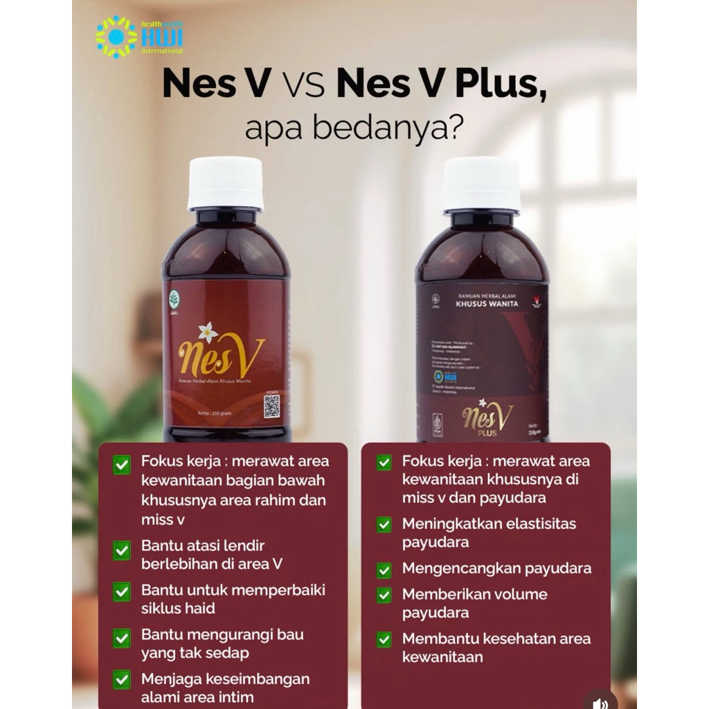 NESV HWI ORIGINAL ASLI 100% BERBARCODE 250GRAM