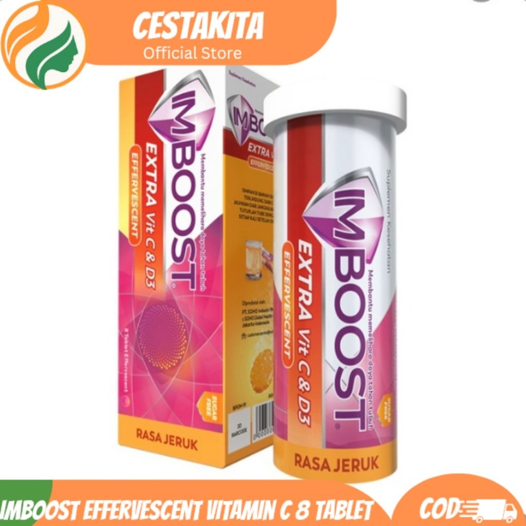 IMBOOST Effervescent Vitamin C 8 Tablet