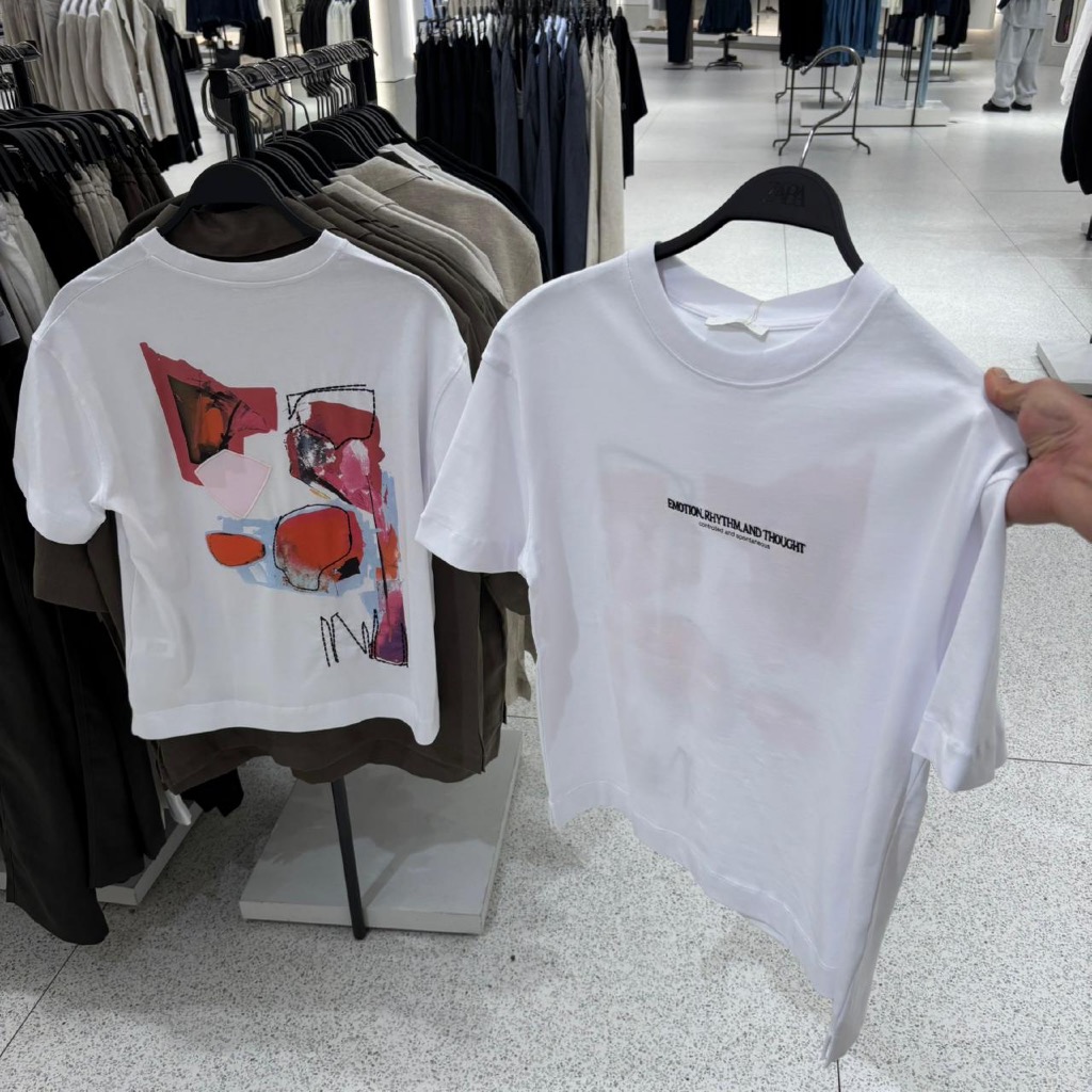 Jastipp. Tshirt Zara (Man)
