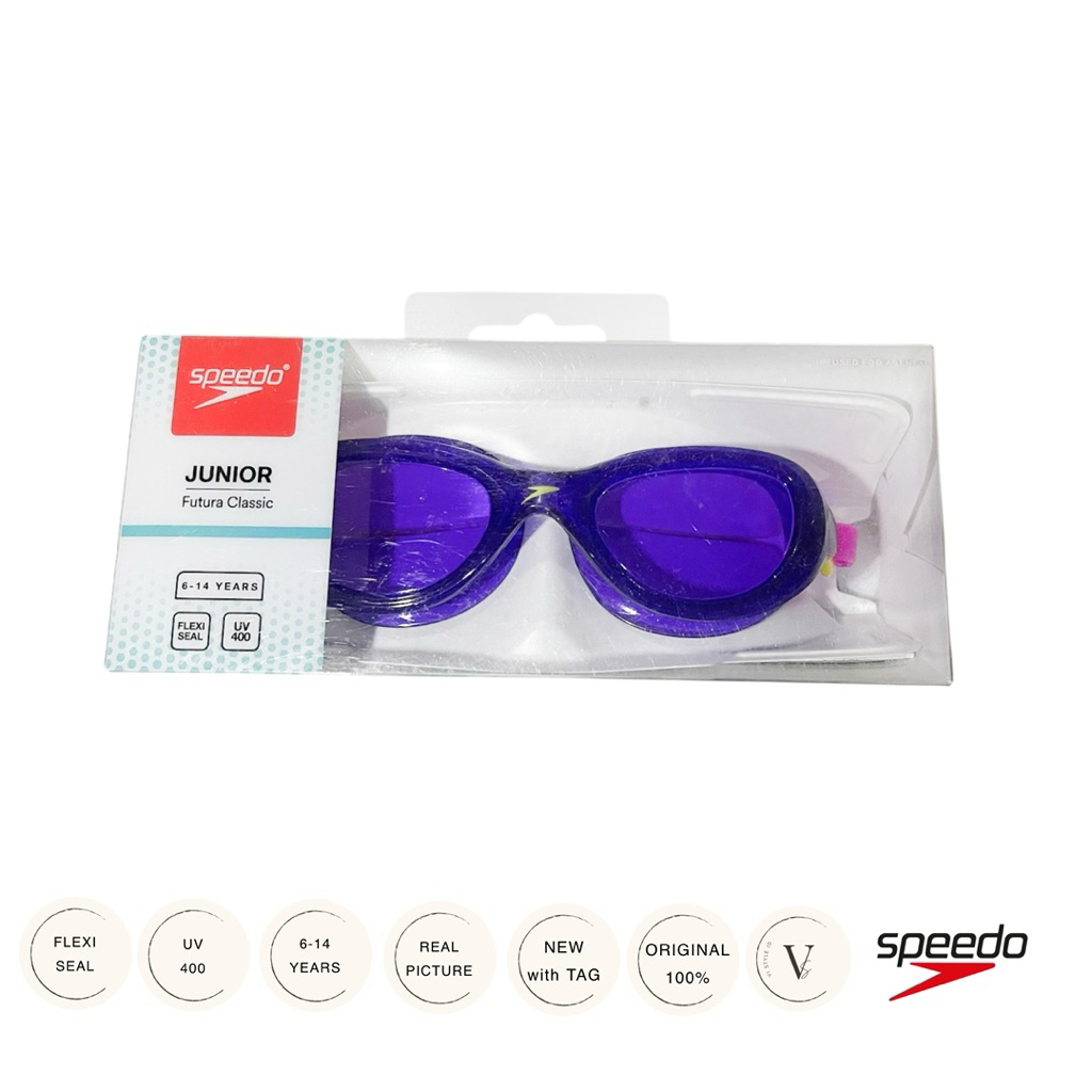Speedo kacamata Renang Anak Ungu kacamata renang anak kacamata Renang Speedo Original 100%