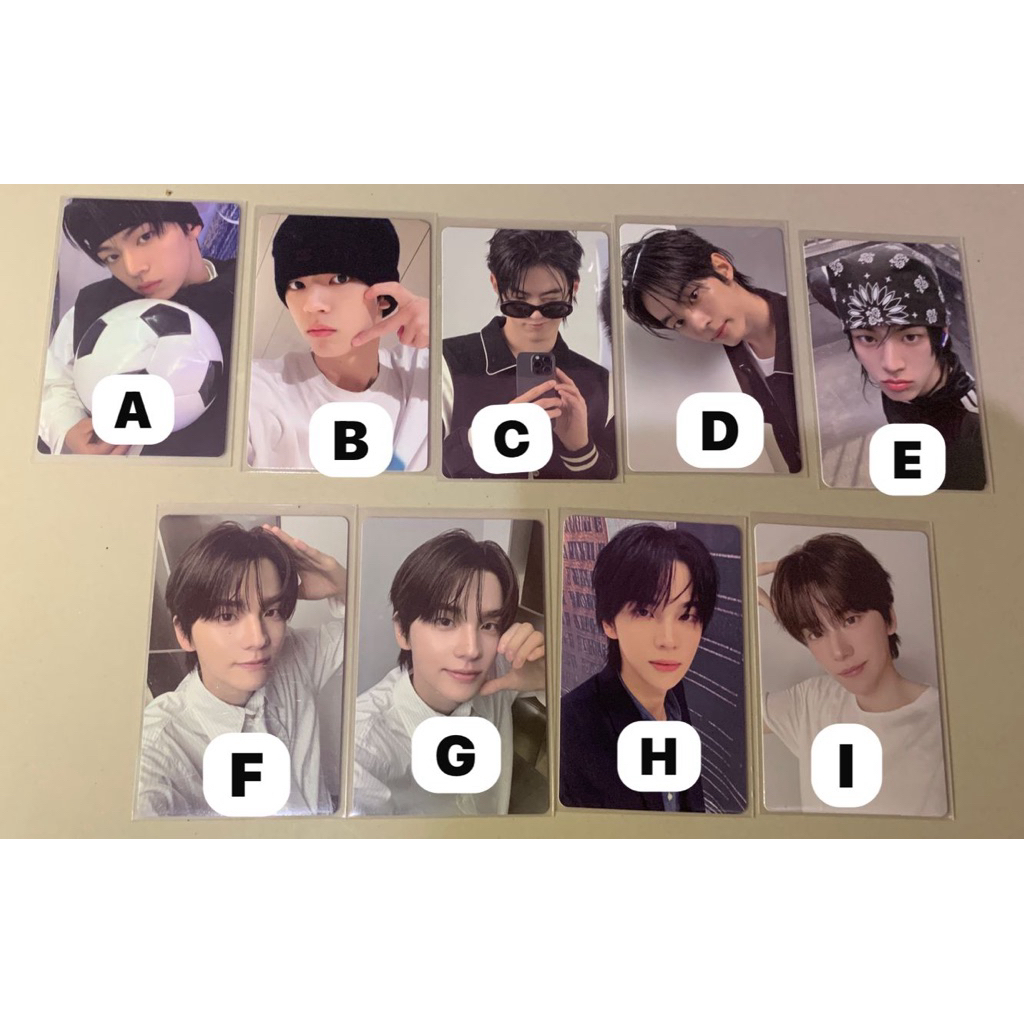 (SALE) photocard official TWS shinyu dohoon