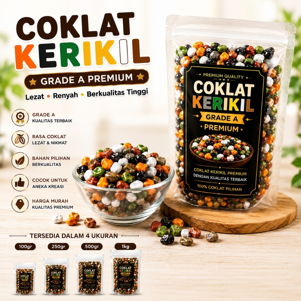 COKLAT KERIKIL 250GR ORIGINAL MADE IN TURKEY COKELAT KERIKIL ARAB COKELAT KRIKIL COKLAT KRIKIL ORIGI