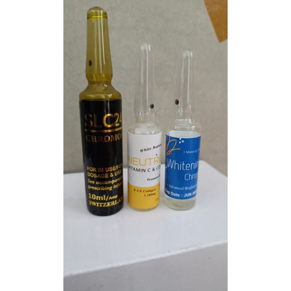 paket combo slc platinum netronskin booster whitening chromosome