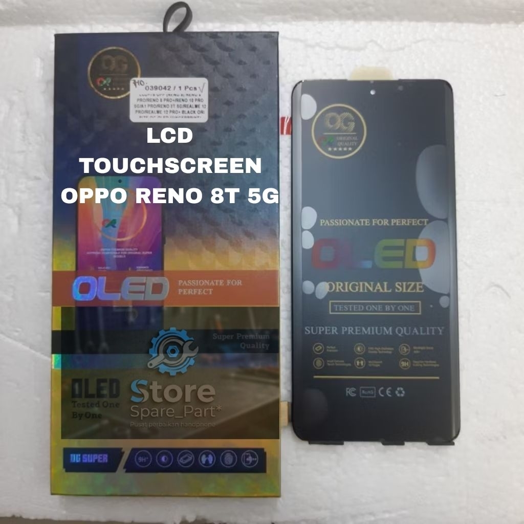 LCD TOUCHSCREEN OPPO RENO 8T 5G OLED/AMOLED ORIGINAL FULLSET