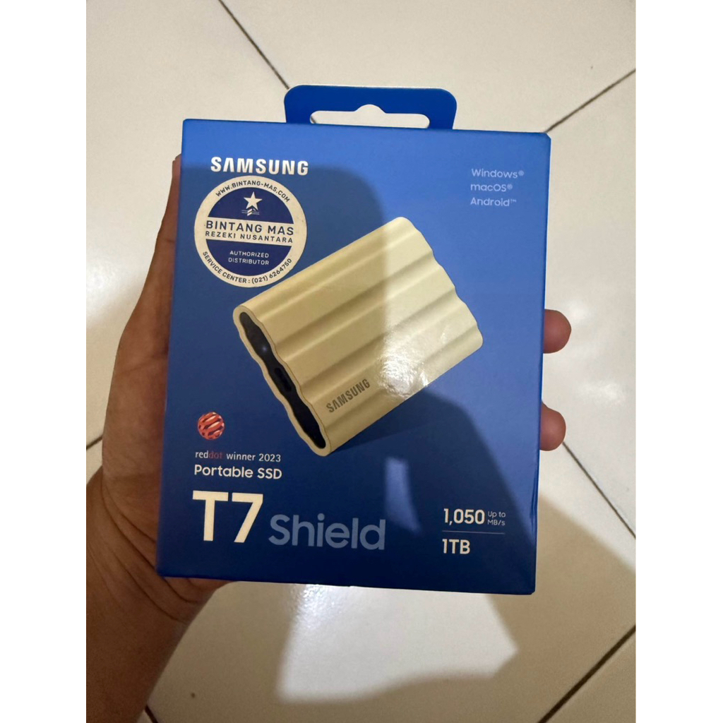 Samsung SSD Portable T7 SHIELD 1TB