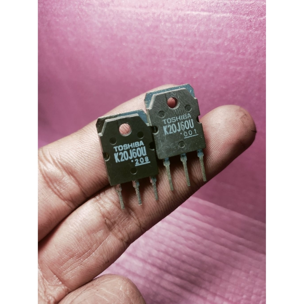1PCS MOSFET K20J60U ORIGINAL 20a 600v