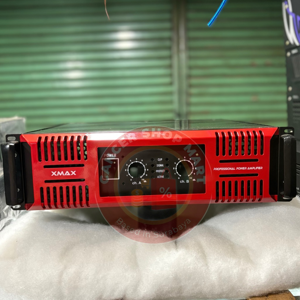 box power amplifier 3u XMAX + aksesoris