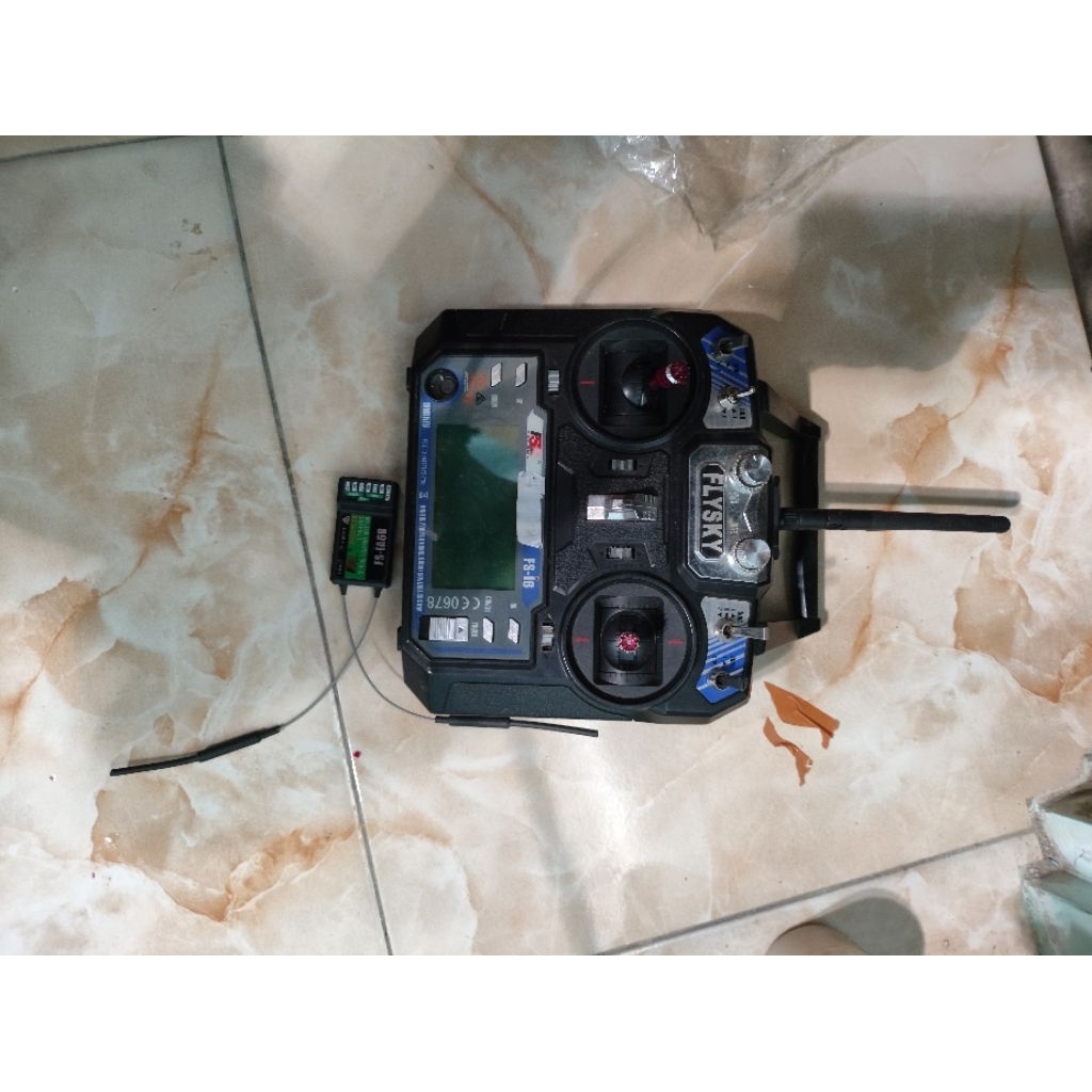 remot flysky i6 remot pesawat