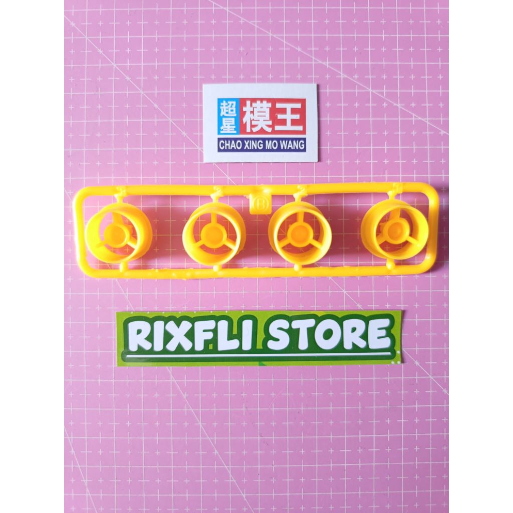 Velg Tamiya KIT MOWANG Series SPIN AXE Ukuran SMALL Part Copotan KIT CHAO XING MOWANG