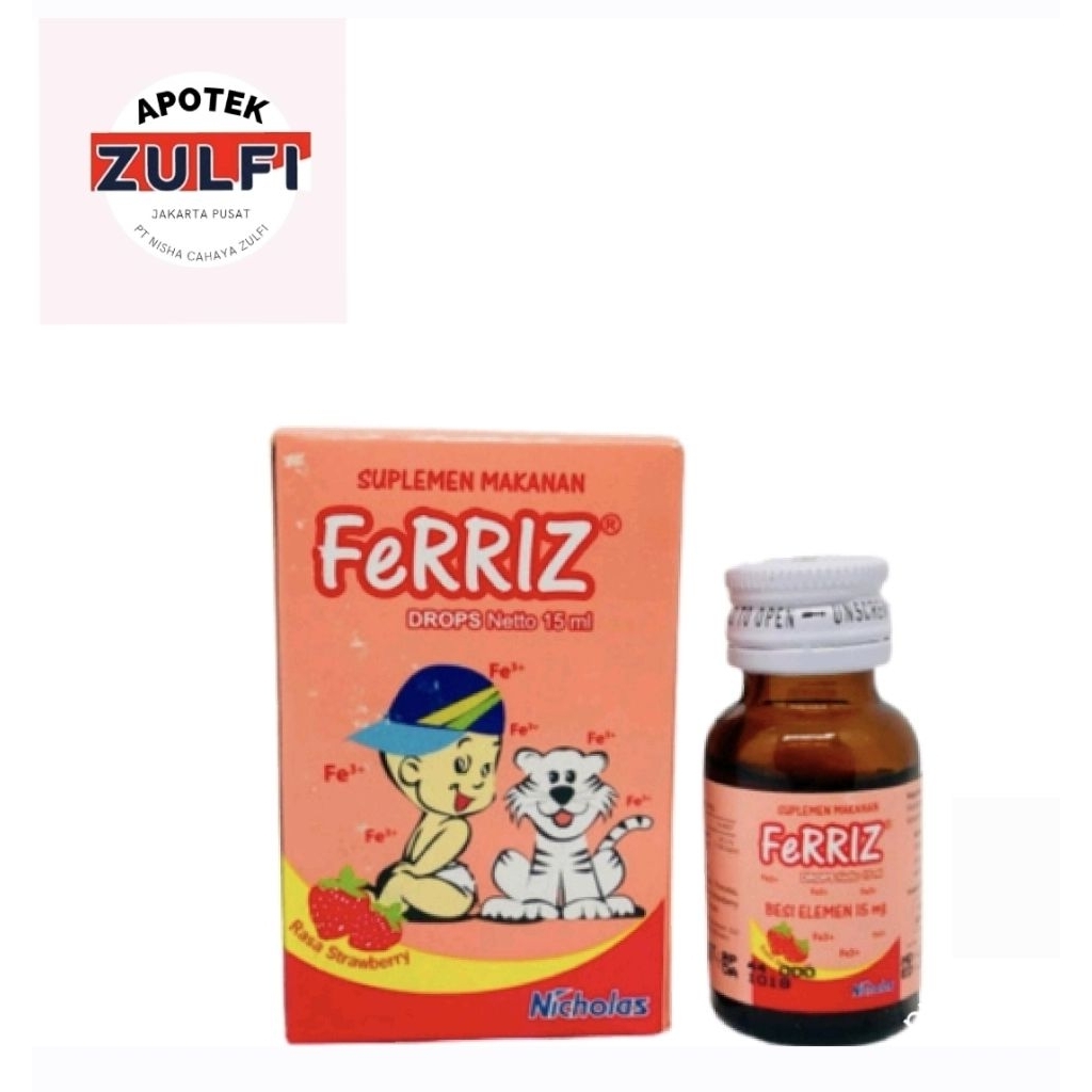 FERRIZ DROP 15 ML SUPLEMEN ZAT BESI ANAK