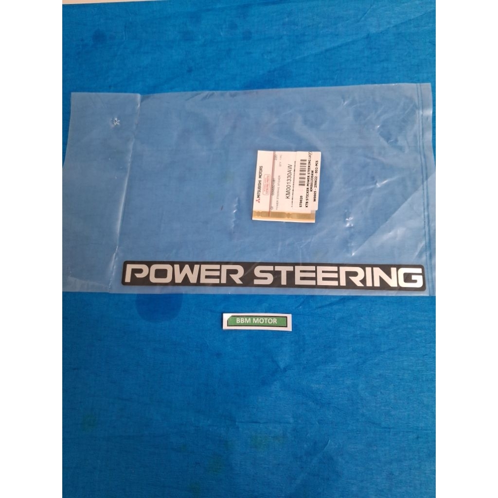 Stiker" POWER  STERING" Mitsubishi  L300  Ori