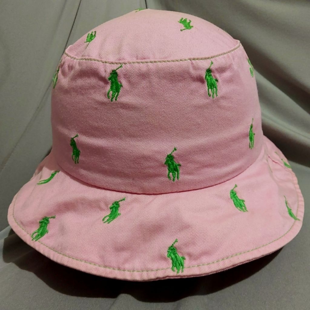 Bucket Hat Polo Full bordir second