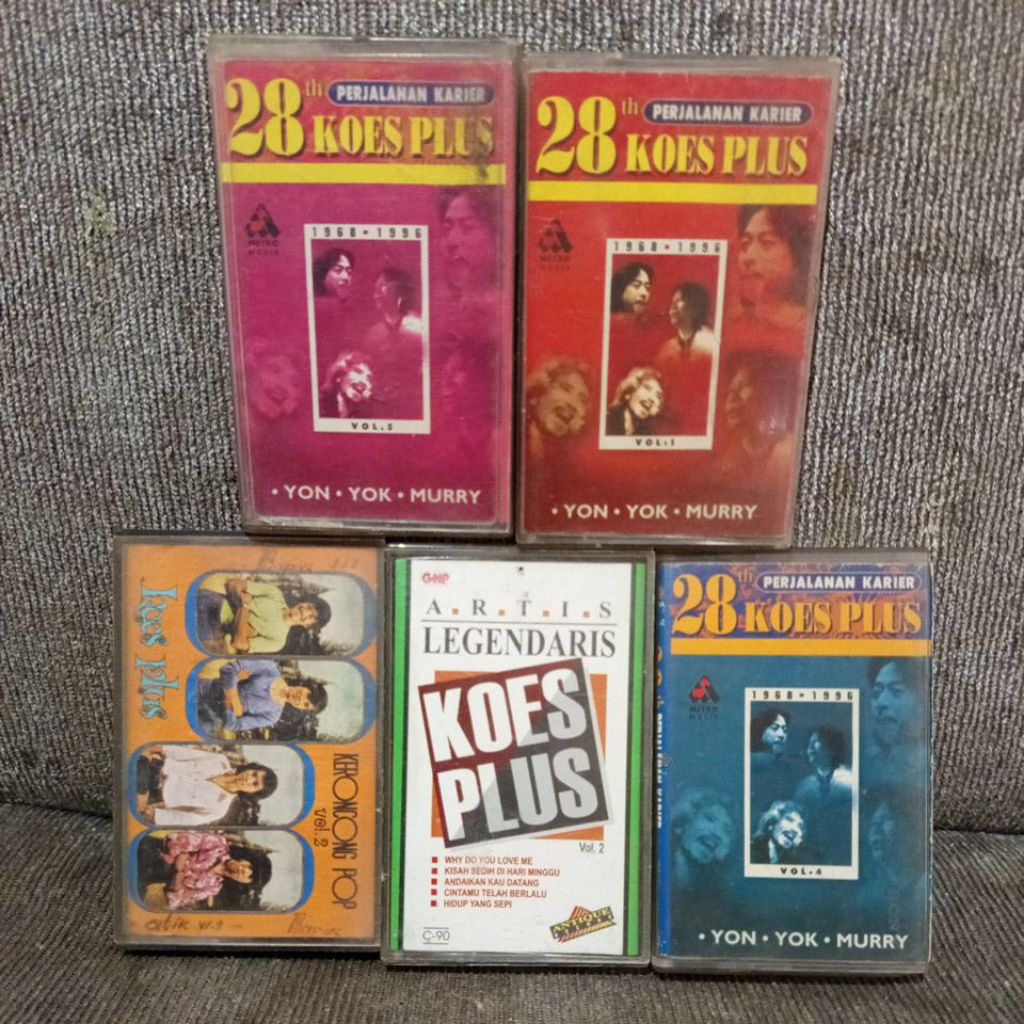kaset koes plus - koes plus