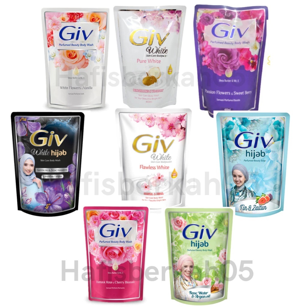 GIV Body Wash 60ml – Sabun Cair GIV 60ml