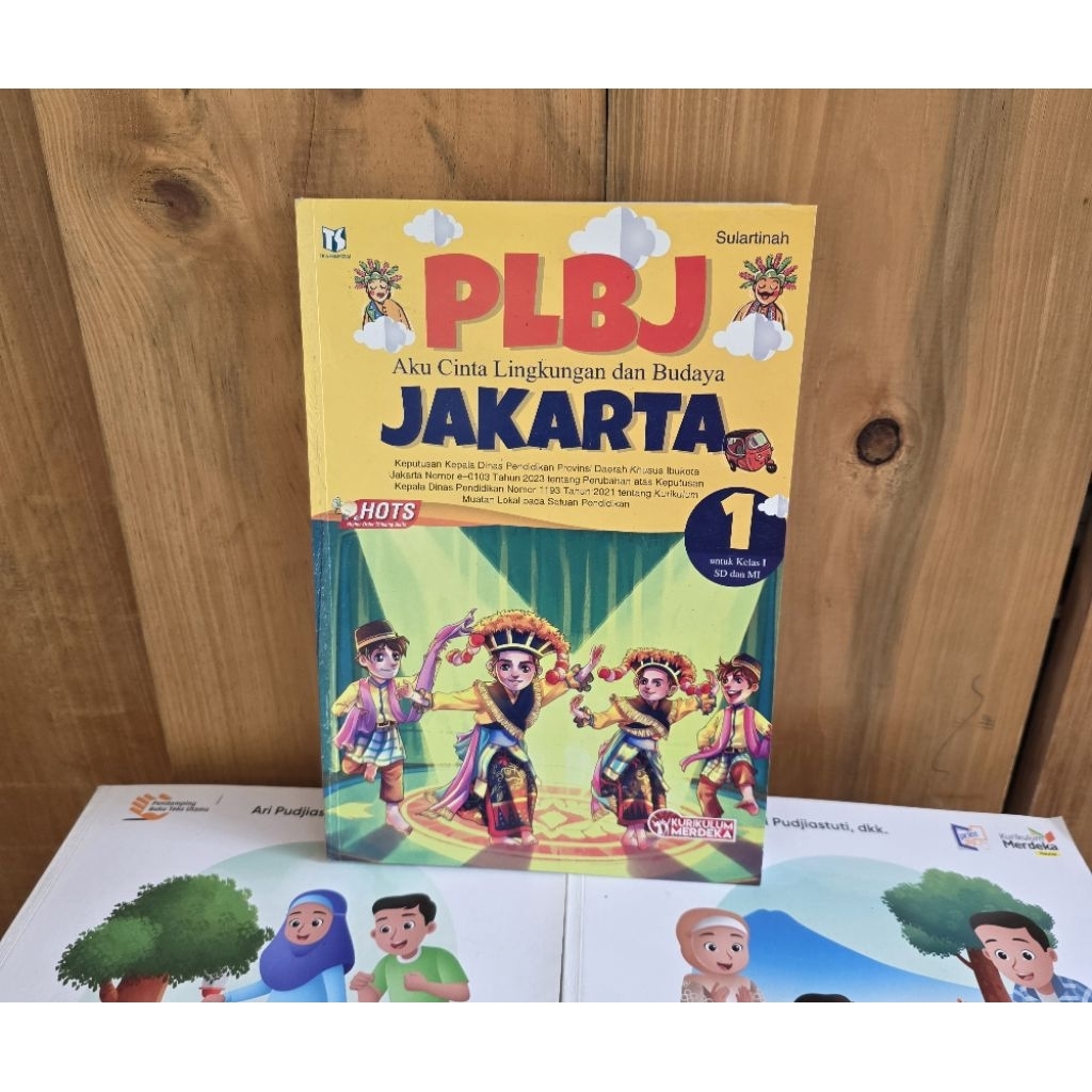 PLBJ KELAS 1 SD Aku cinta Lingkungan budaya Jakarta KURIKULUM MERDEKA REVISI BY TIGA SERANGKAI