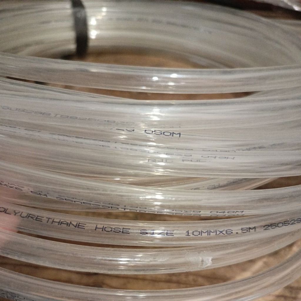 Selang PU 10x6.5 mm Selang Pneumatic Tebal Tahan Tekanan Tinggi