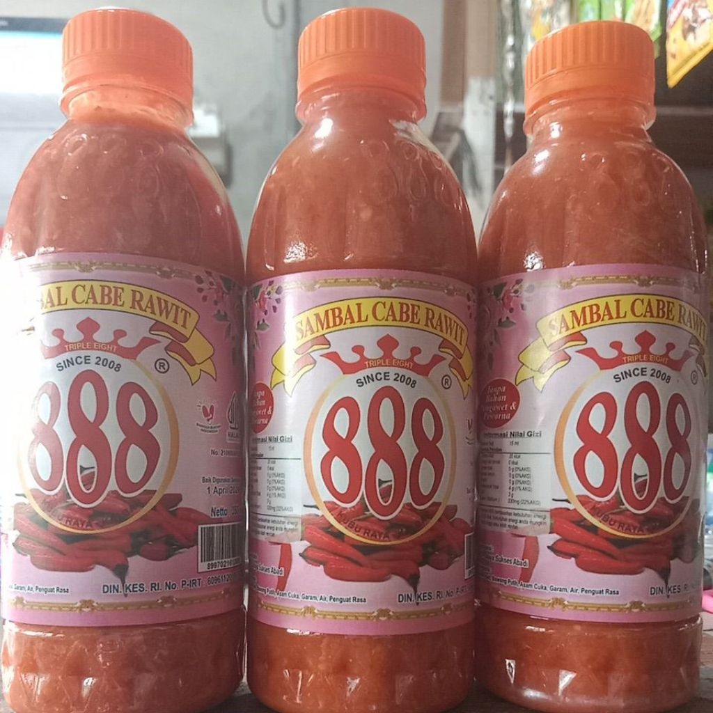 Cabe botol 888 350 ml