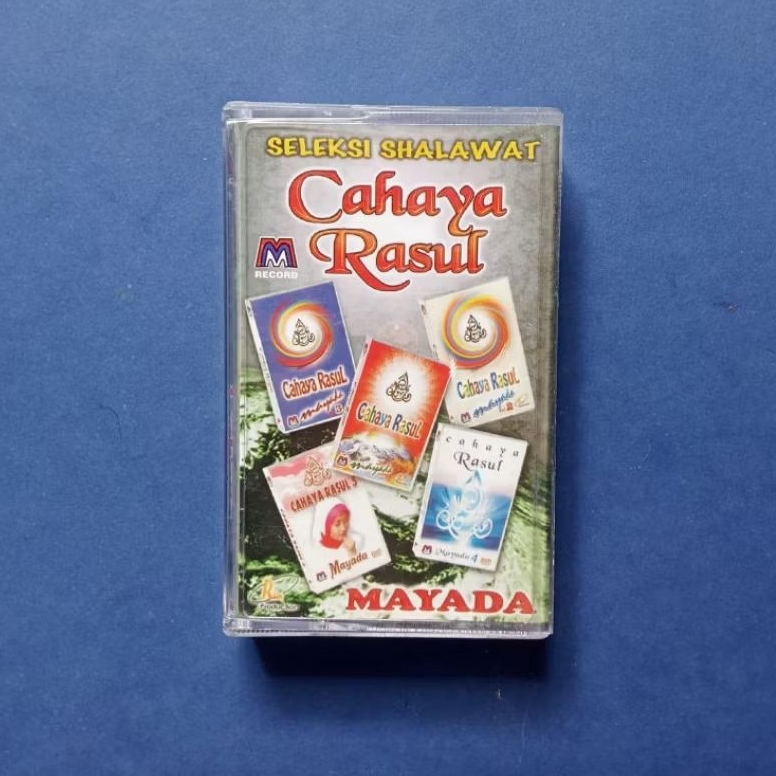 Kaset Pita Seleksi Shalawat Cahaya Rasul Bersama Mayada Prod PT Musika Selaras Citra Records