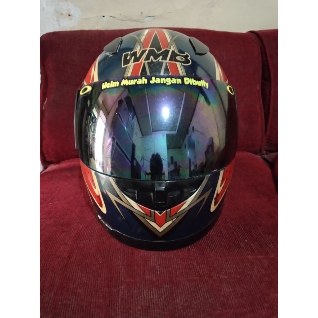 Helm full face jadul second