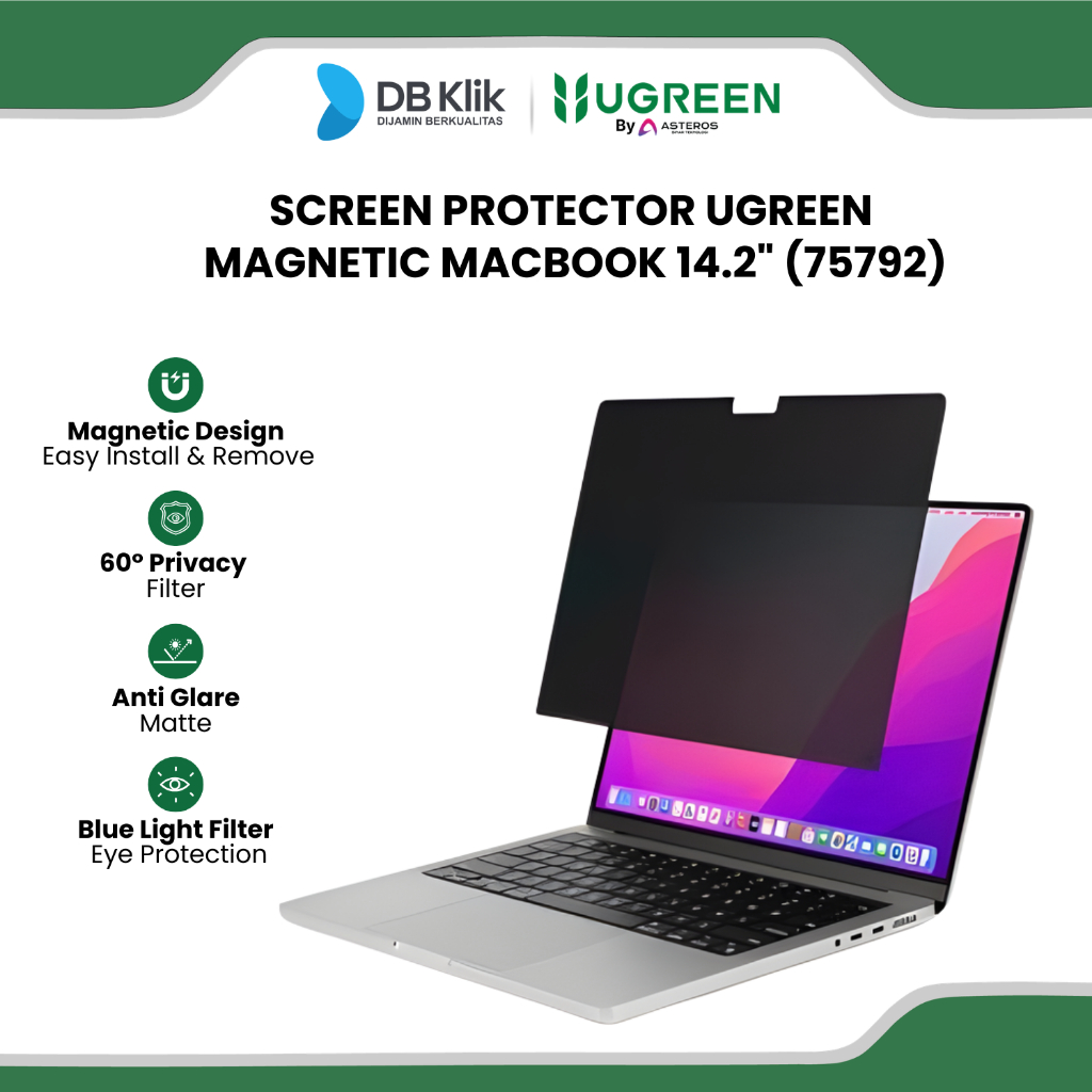 Screen Protector UGreen Magnetic MacBook 14.2" (75792)
