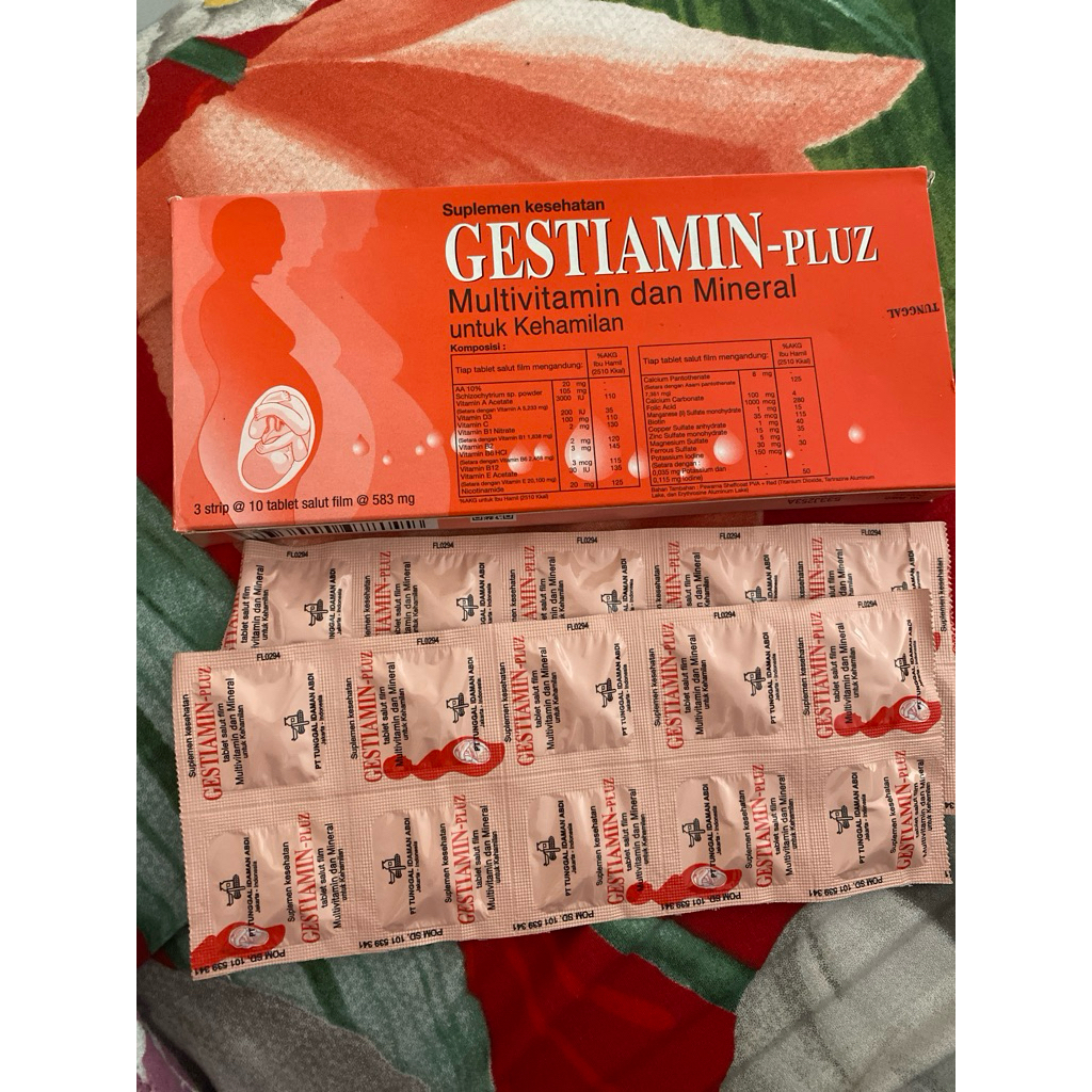 Gestiamin Pluz Suplemen Ibu Hamil New