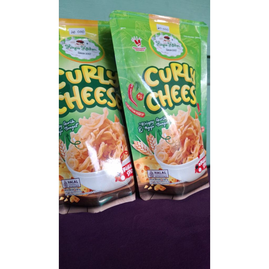 keju curly cheese stick keju premium 100 gram