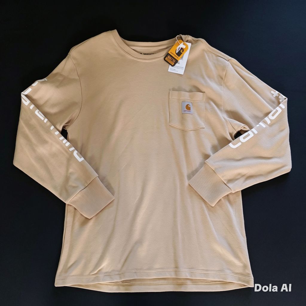 Baju  Kaos Long sleeve Mastermind Japan X Carhatt  Autentik
