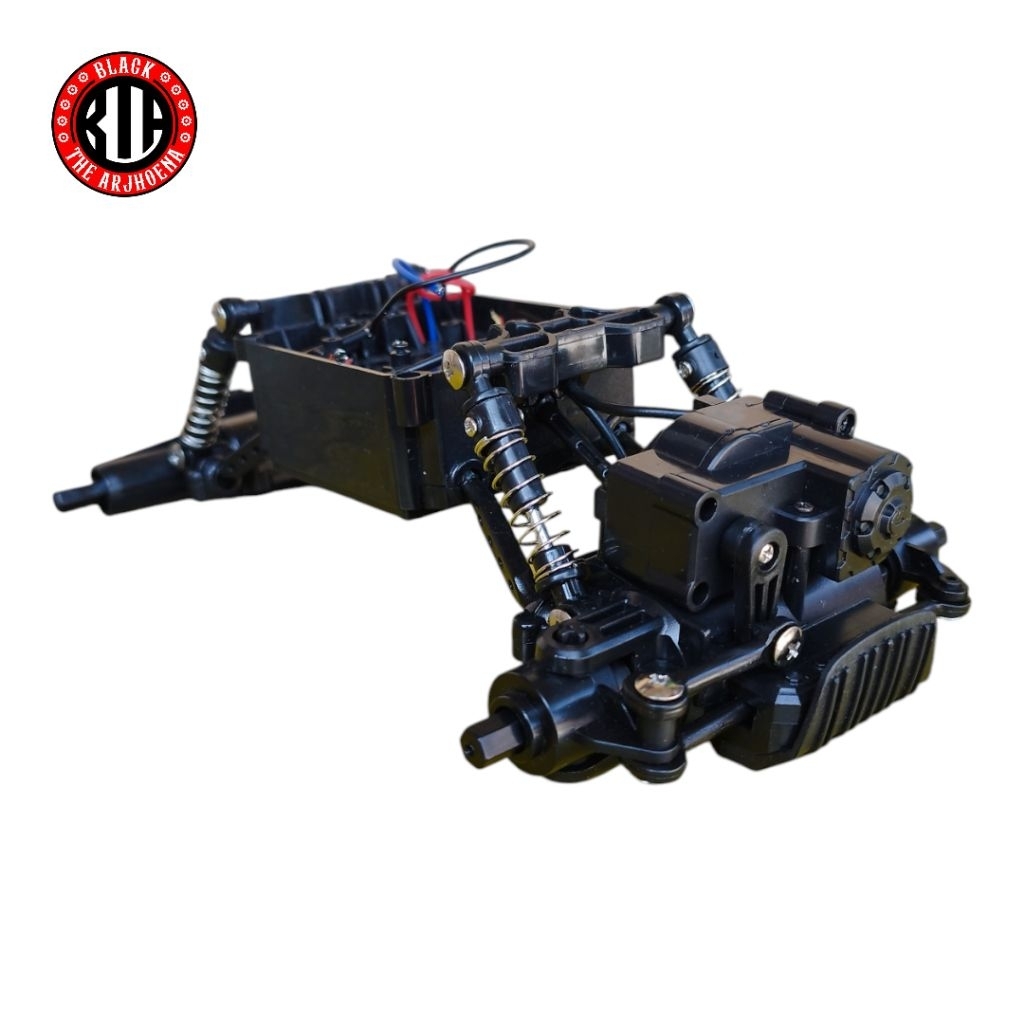 Kit Chassis Mobil RC QD Jeep Rock Crawler Adventure Remote Control Off Road 4x4 1:14 M.K 6241B