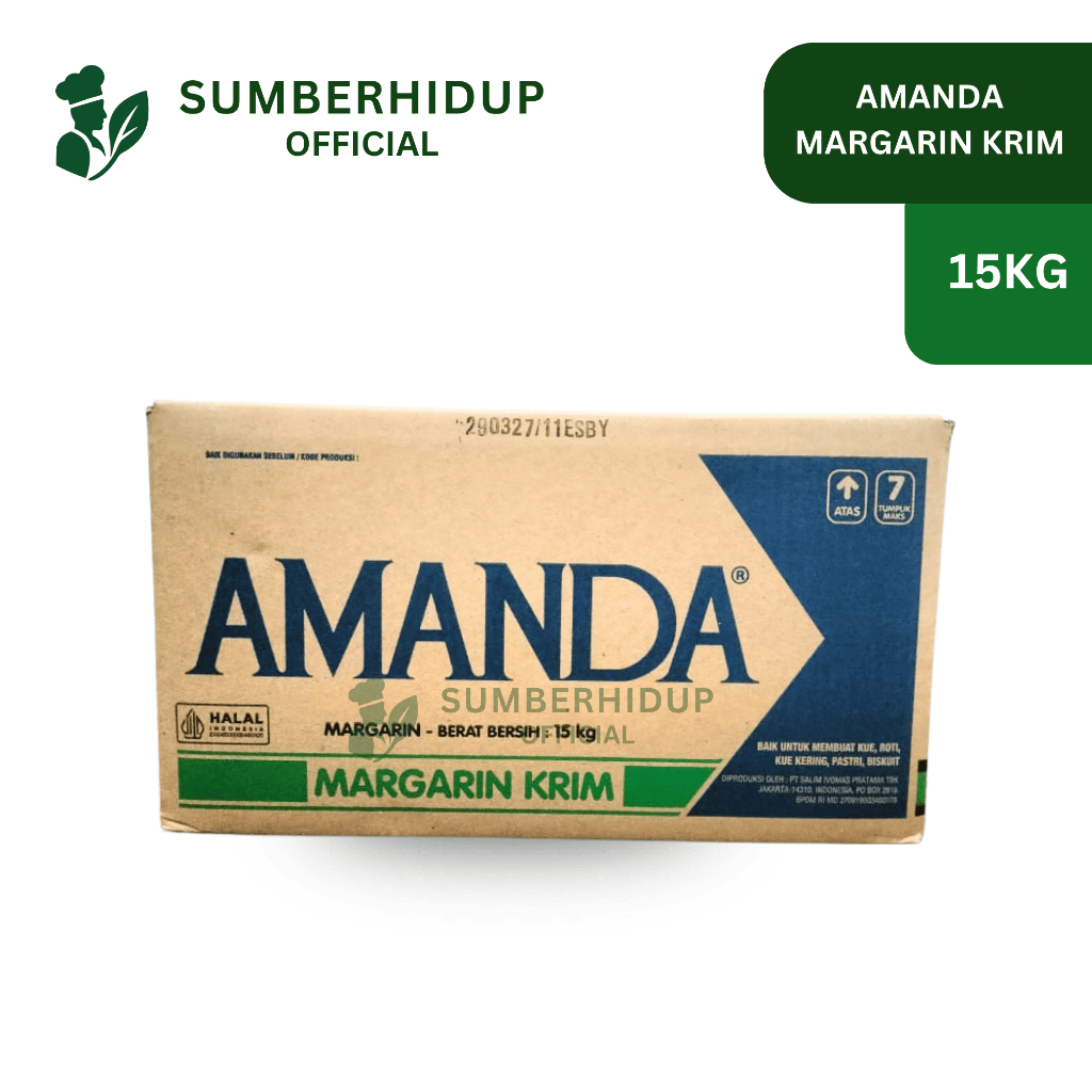 AMANDA MARGARINE KRIM / MARGARINE CREAM AMANDA 15 KG