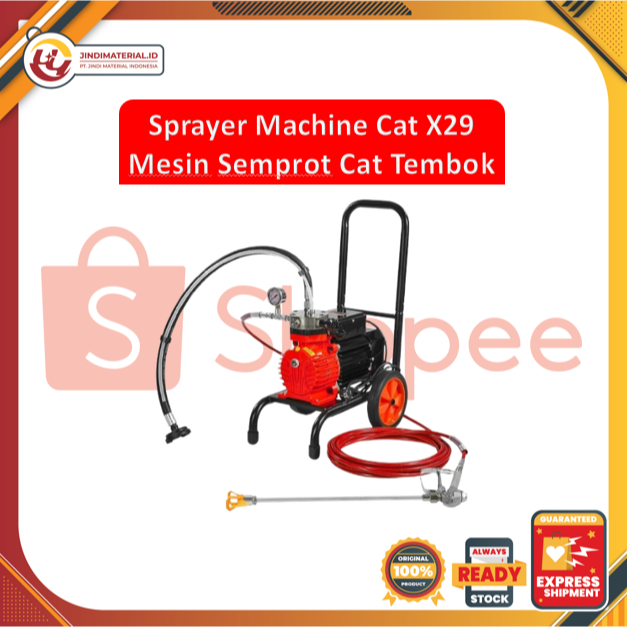 DUTEC Sprayer Machine Cat X29 Mesin Semprot Cat Tembok & Waterproofing Profesional