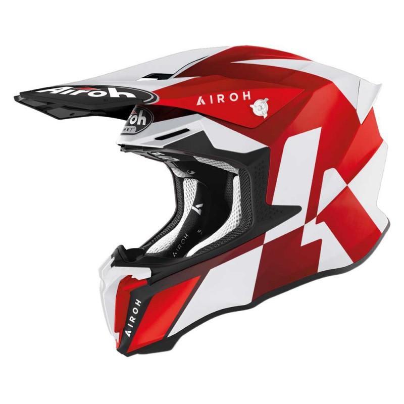 AIROH TWIST 2.0 LIFT RED MATT MOTORCROSS HELM AIROH TWIST TRAIL ORIGINAL