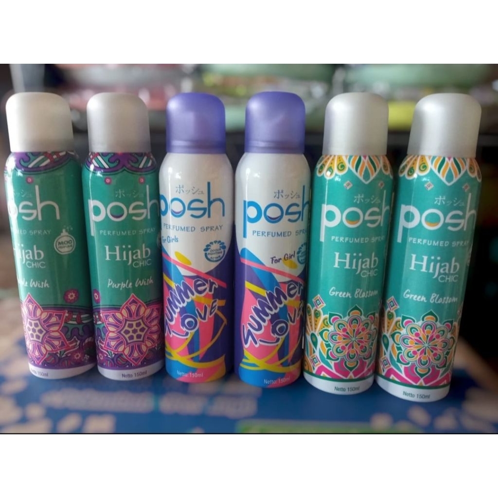 Parfum Body Spray Posh 150ml || PARFUM FRESH || DEODORANT POSH