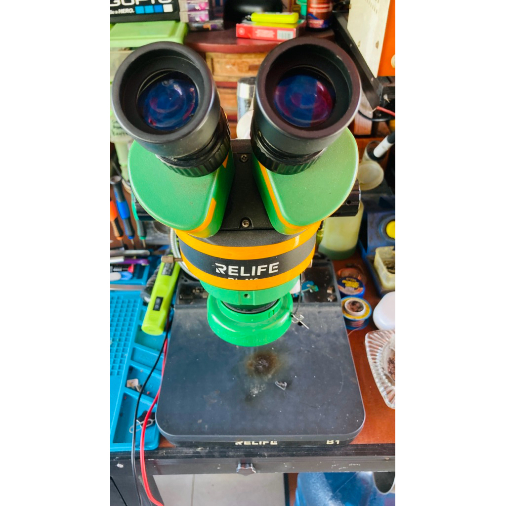 Microscope relife bekas normal