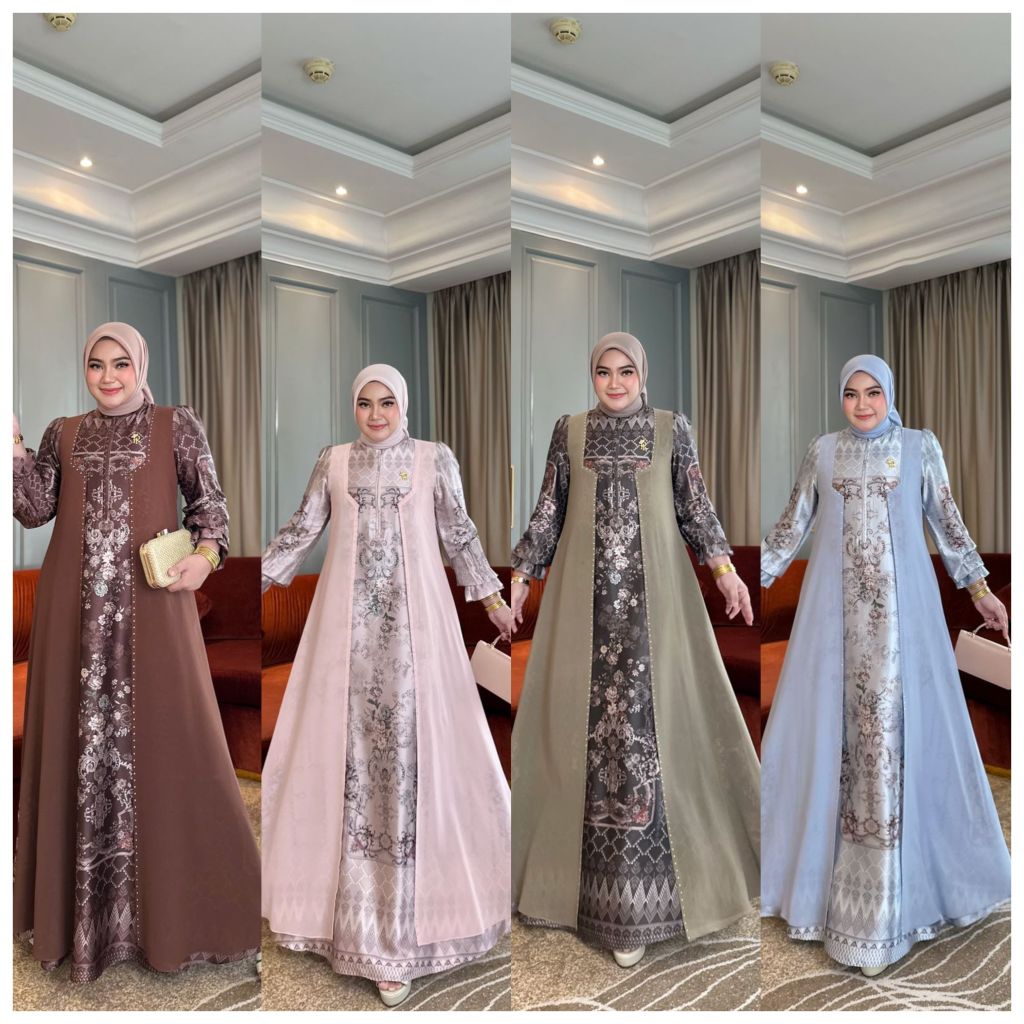 Gamis Dress Terbaru Halwa by iRna