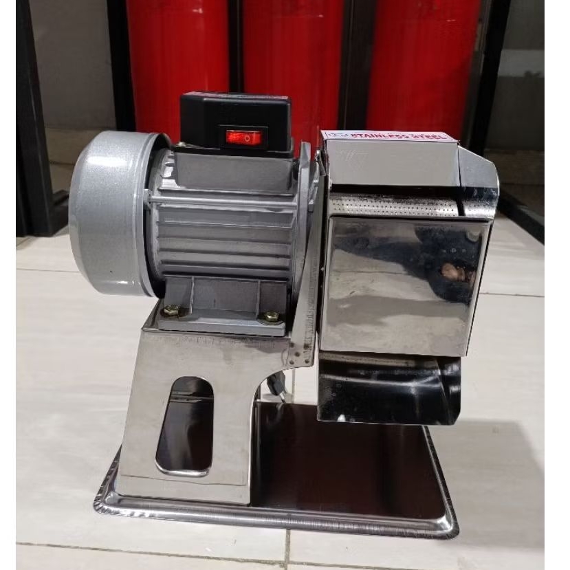 Mesin Parut Kelapa Mini Corong Stainles Pendek / Alat Parut Kelapa Rumahan / Alat Parut Singkong
