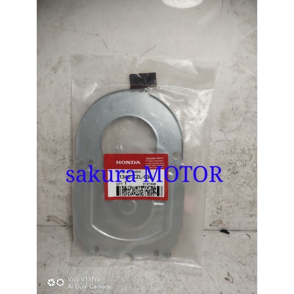 PLAT CVT TAHANAN PER SELAH BEAT/BEAT FI STATER KASAR ORIGINAL HONDA 11342-KZL-930