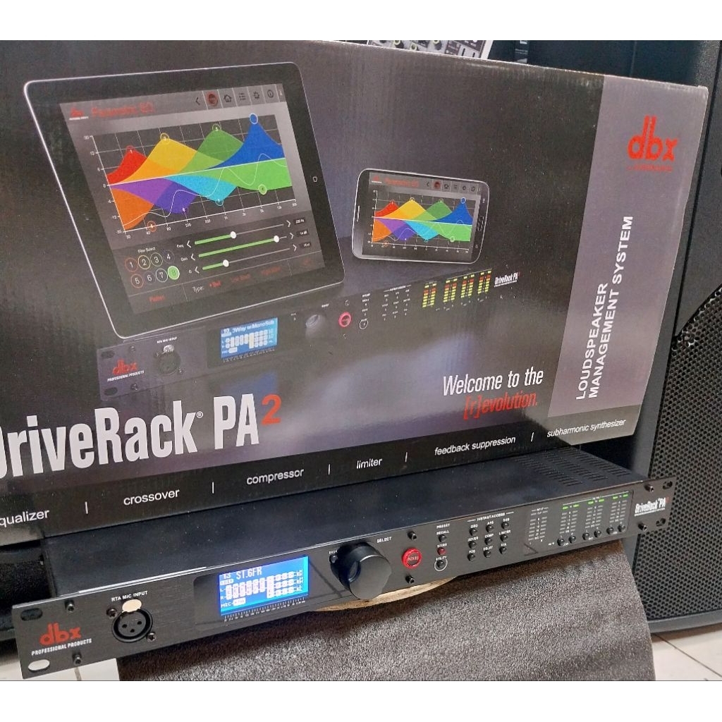 DBX PA 2 DriveRack Management Speaker