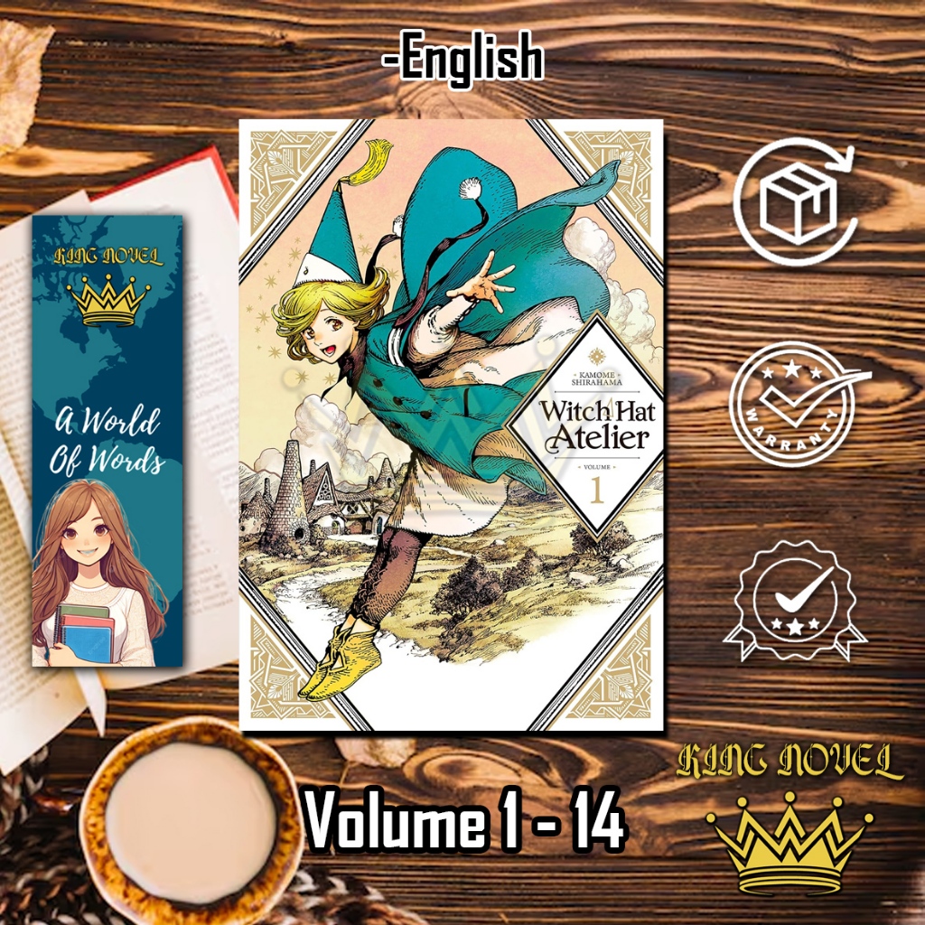 Komik Witch Hat Atelier (14 book series) - English