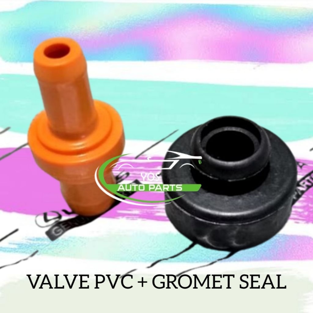 Valve PVC + Karet Gromet Valve Avanza Xenia Calya Sigra Agya Ayla Gran Max