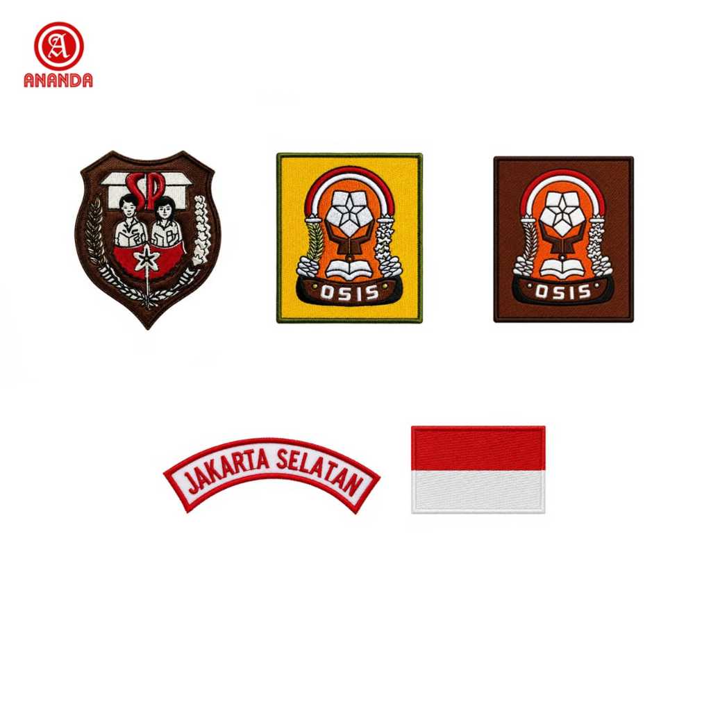 Atribut Sekolah Bet Seragam SD, SMP, SMA/SMK Lengkap | Bet Seragam Sekolah Sablon & Bordir