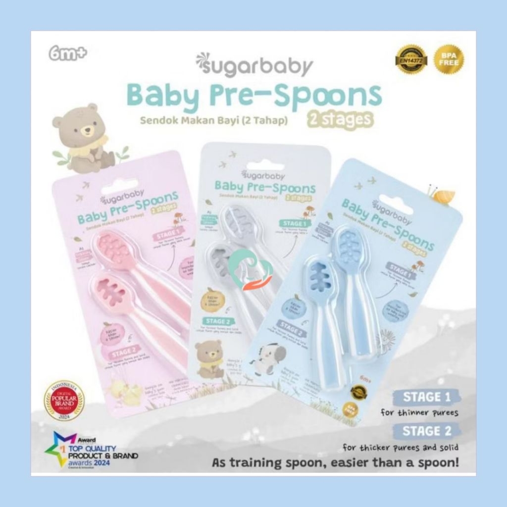 Sugar Baby Baby Pre-Spoons 2 Stages