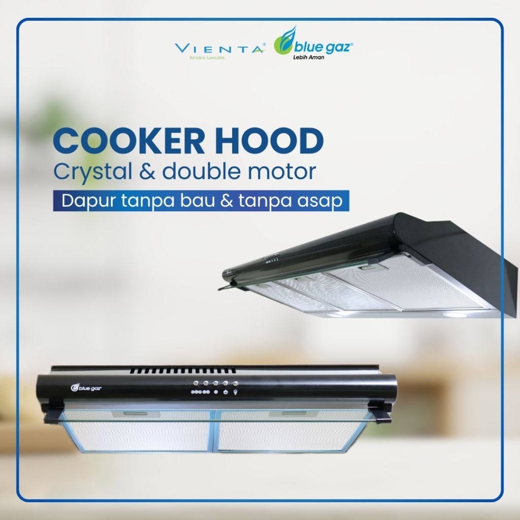 Penghisap Asap Kompor / Cooker Hood Crystal Like New