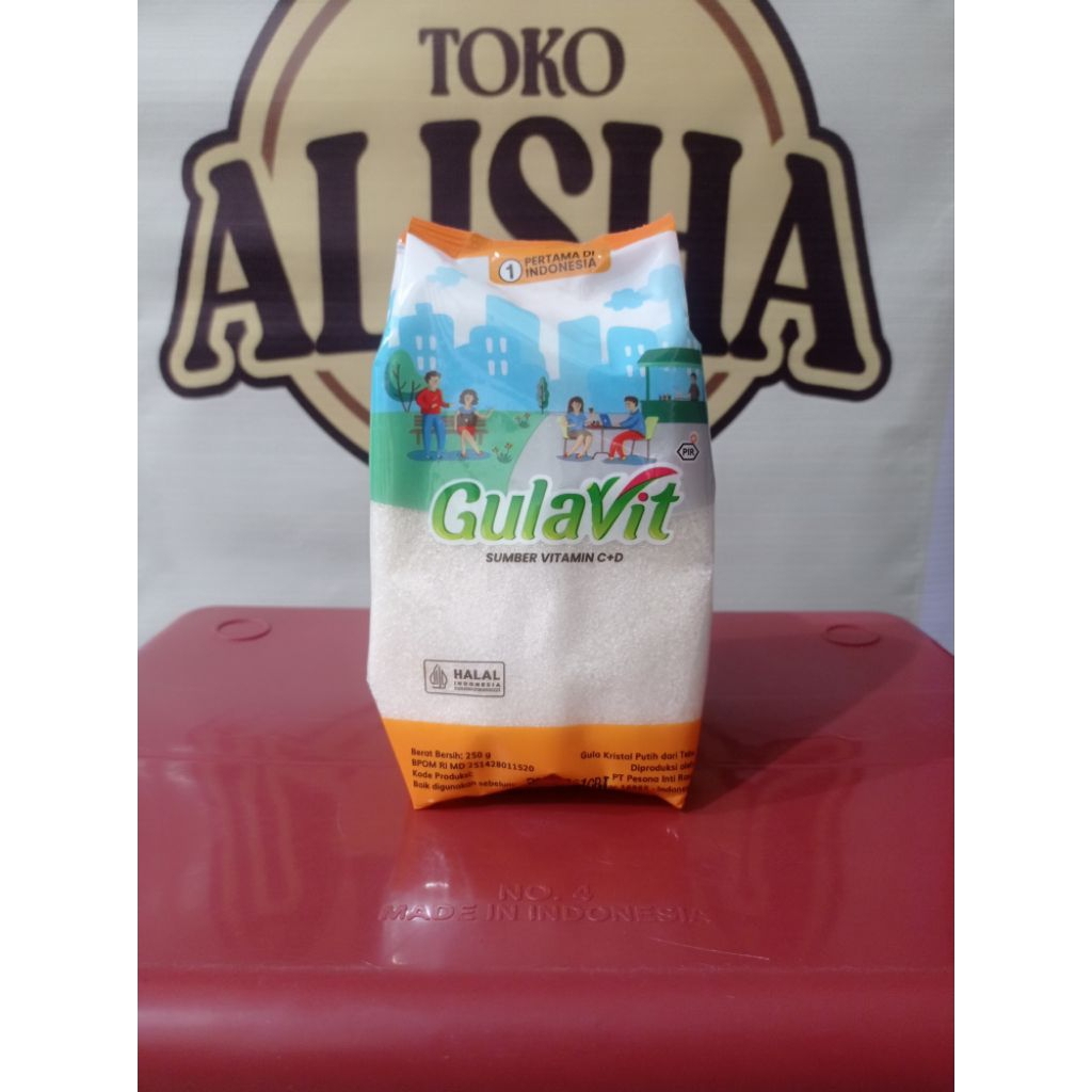 Gula Putih Gula Pasir GulaVit 250 gram