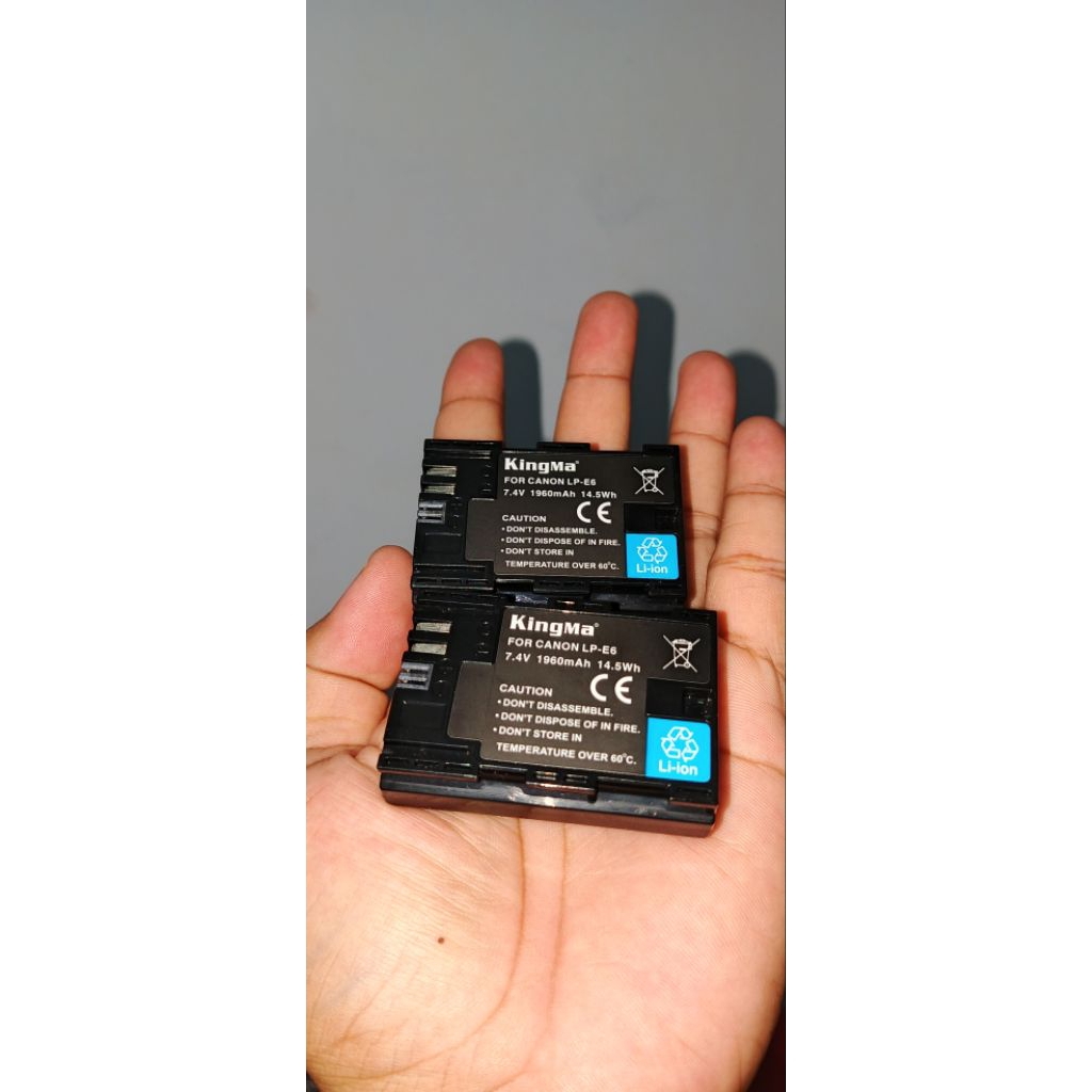 Batrei Canon LP-E6 merk Kingma