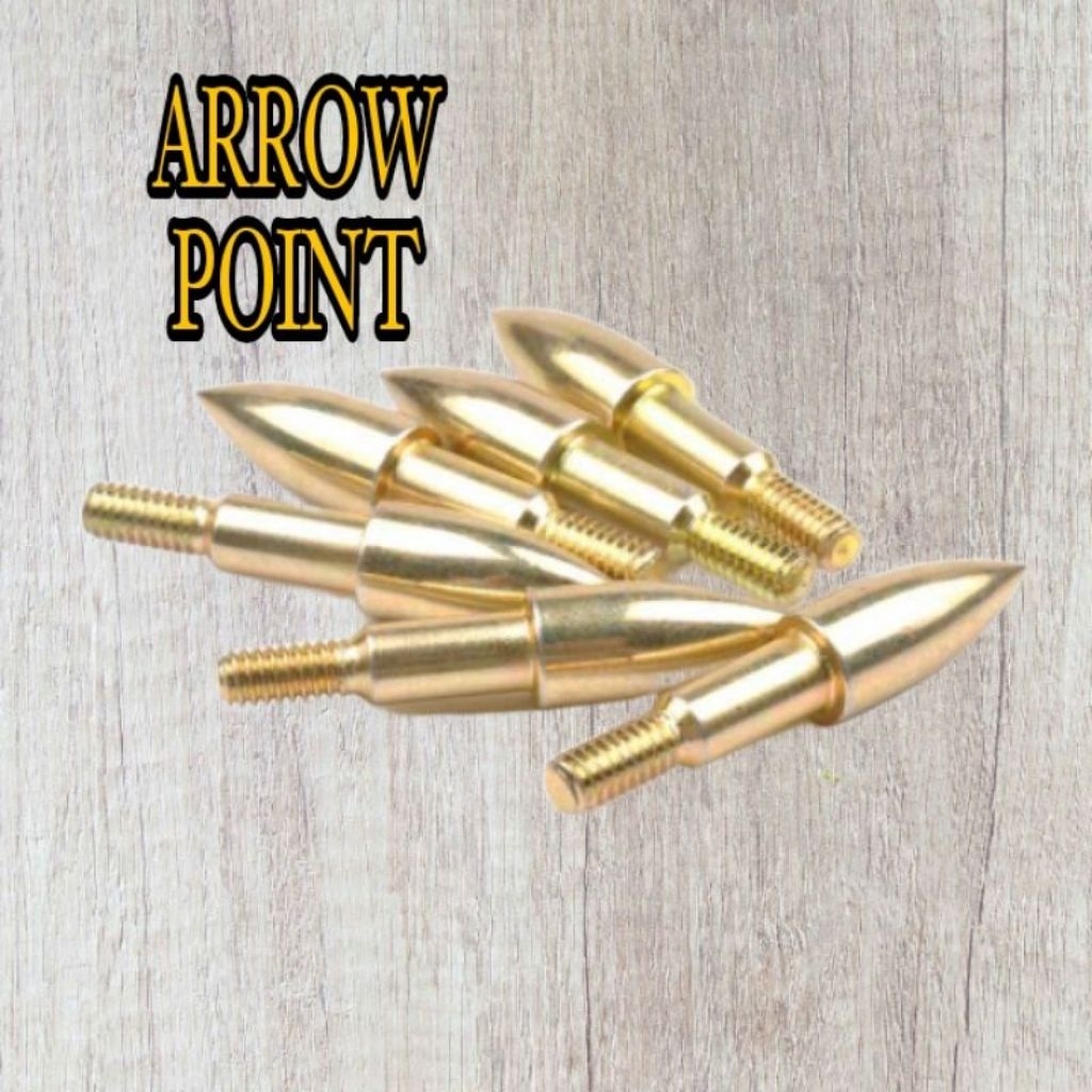Point Golden Arrow Tip - Point Arrow MUSEN type Ulir - Point Arrow - Gold Bullet style