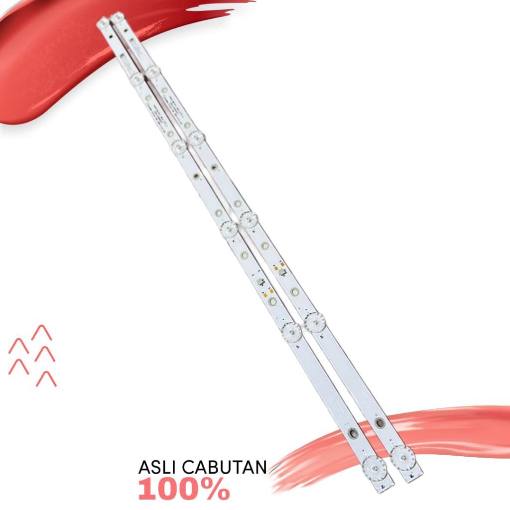 BACKLIGHT NORMAL ASLI CABUTAN TV COOCAA LED 32TB1000 ASLI CABUTAN
