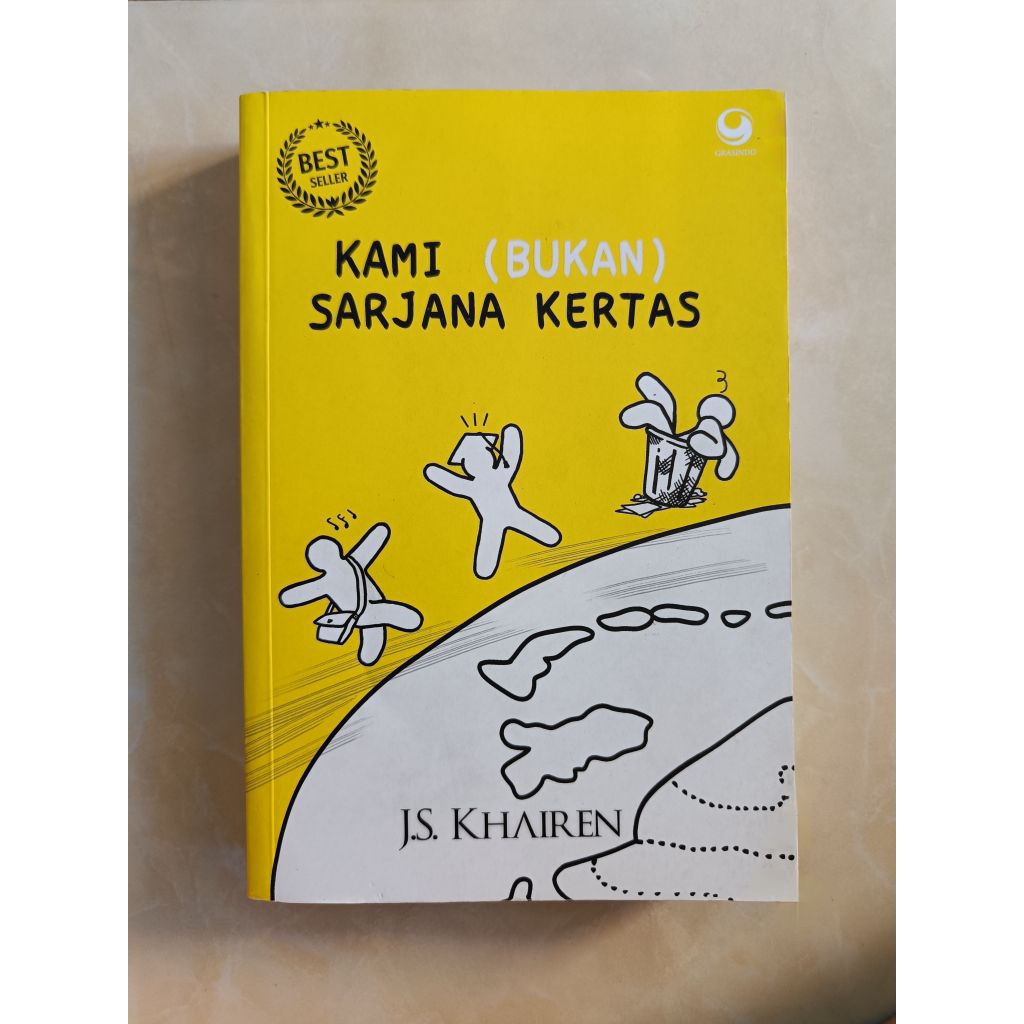 Novel Kami (Bukan) Sarjana Kertas by JS Khairen| Novel Original Preloved