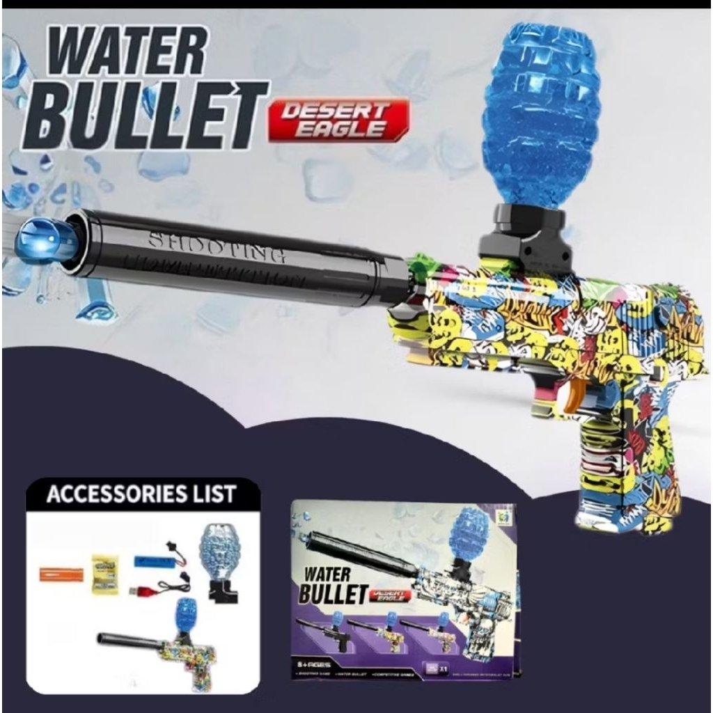 TEMBAK PISTOl  water gel