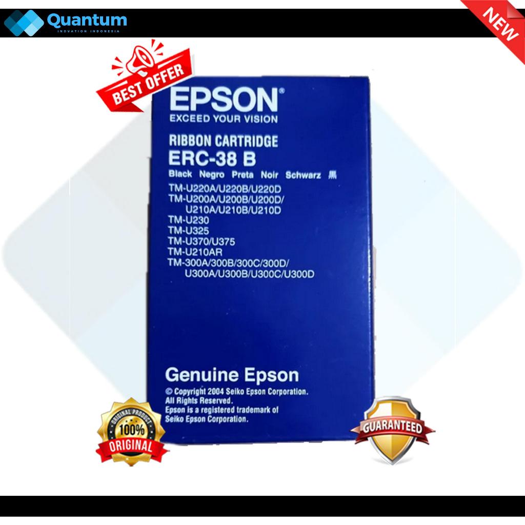 Cartridge Pita Ribbon Printer Epson TM-U220 - ERC 38 B